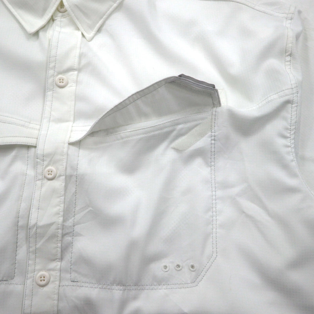 Columbia PFG オムニシェード OMMI-SHADE フィッシングシャツ XL ホワイト ポリエステル FM7024