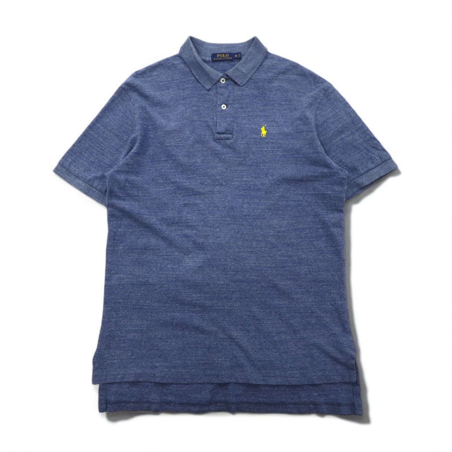 POLO RALPH LAUREN Polo M Blu Navy Cotone Piqué Ricamo Small Pony