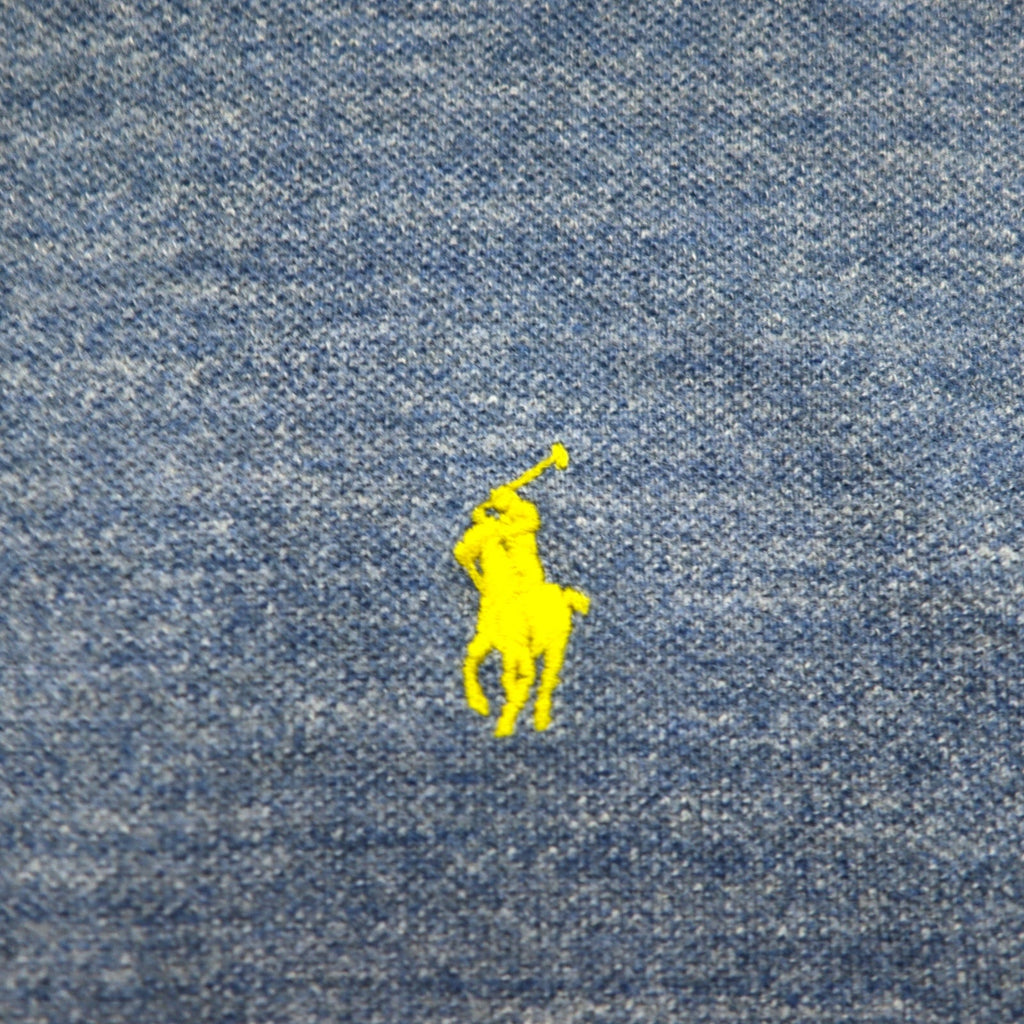 POLO RALPH LAUREN Polo M Blu Navy Cotone Piqué Ricamo Small Pony