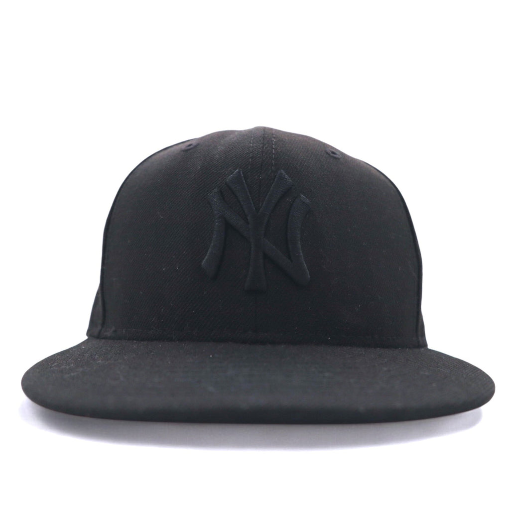 NEWERA ベースボールキャップ 58.7cm ブラック アクリル MLB ニューヨーク ヤンキース