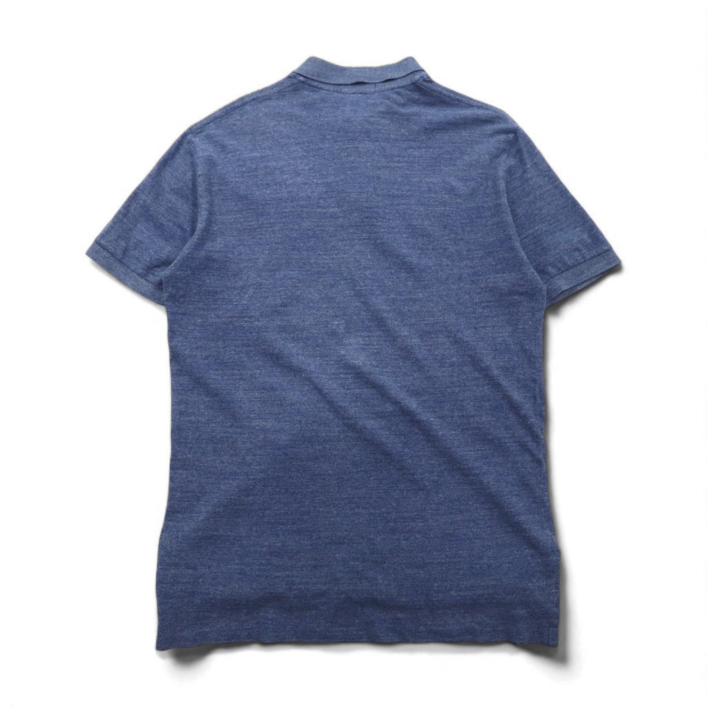 POLO RALPH LAUREN Polo M Blu Navy Cotone Piqué Ricamo Small Pony