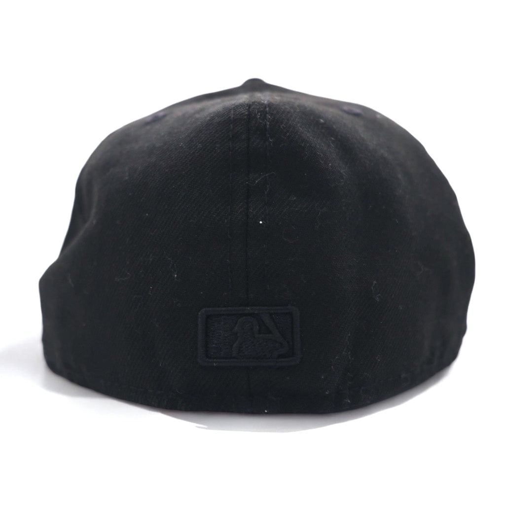 NEWERA ベースボールキャップ 58.7cm ブラック アクリル MLB ニューヨーク ヤンキース