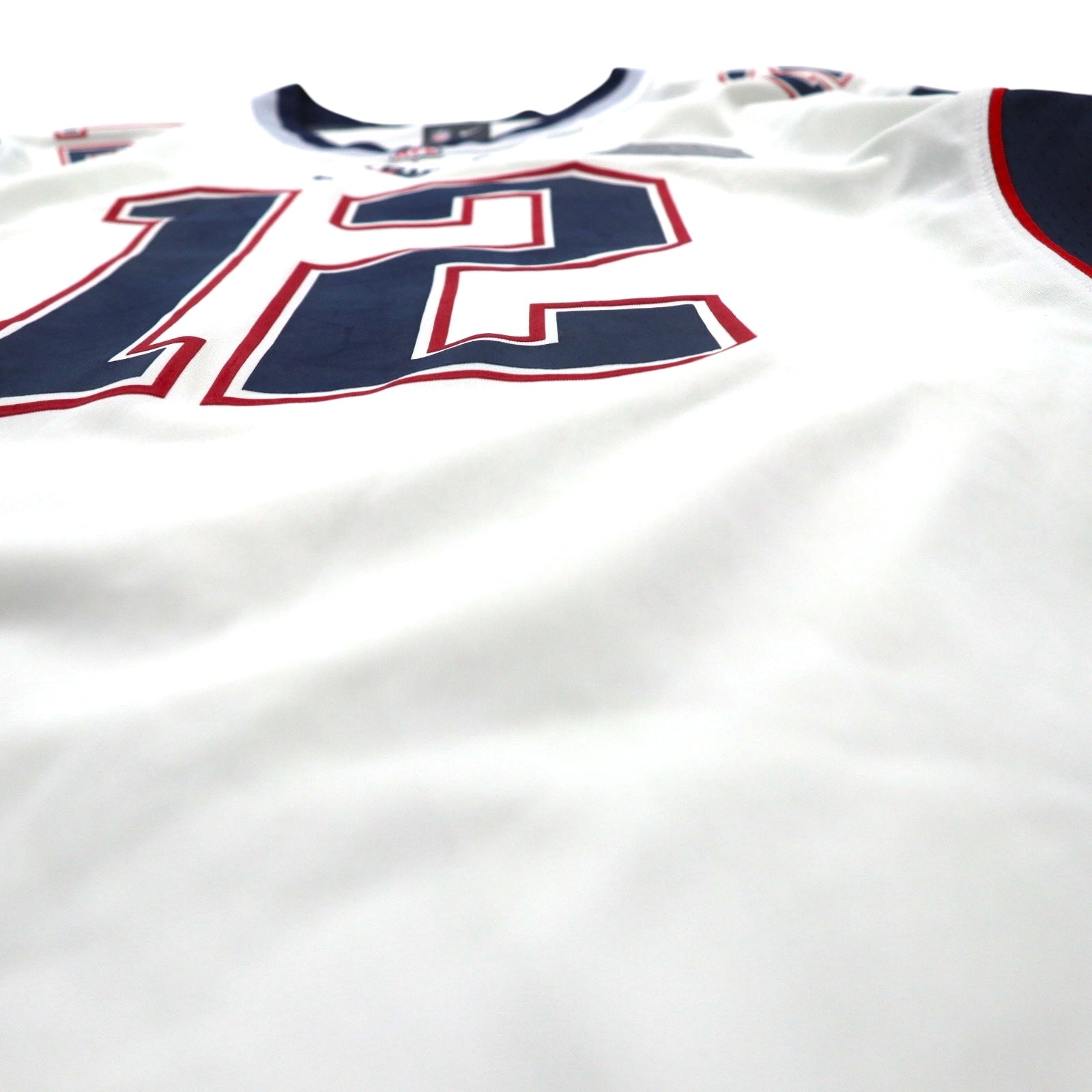 NIKE Maglia da gioco XL Bianca Poliestere NFL PATRIOTS Numerata