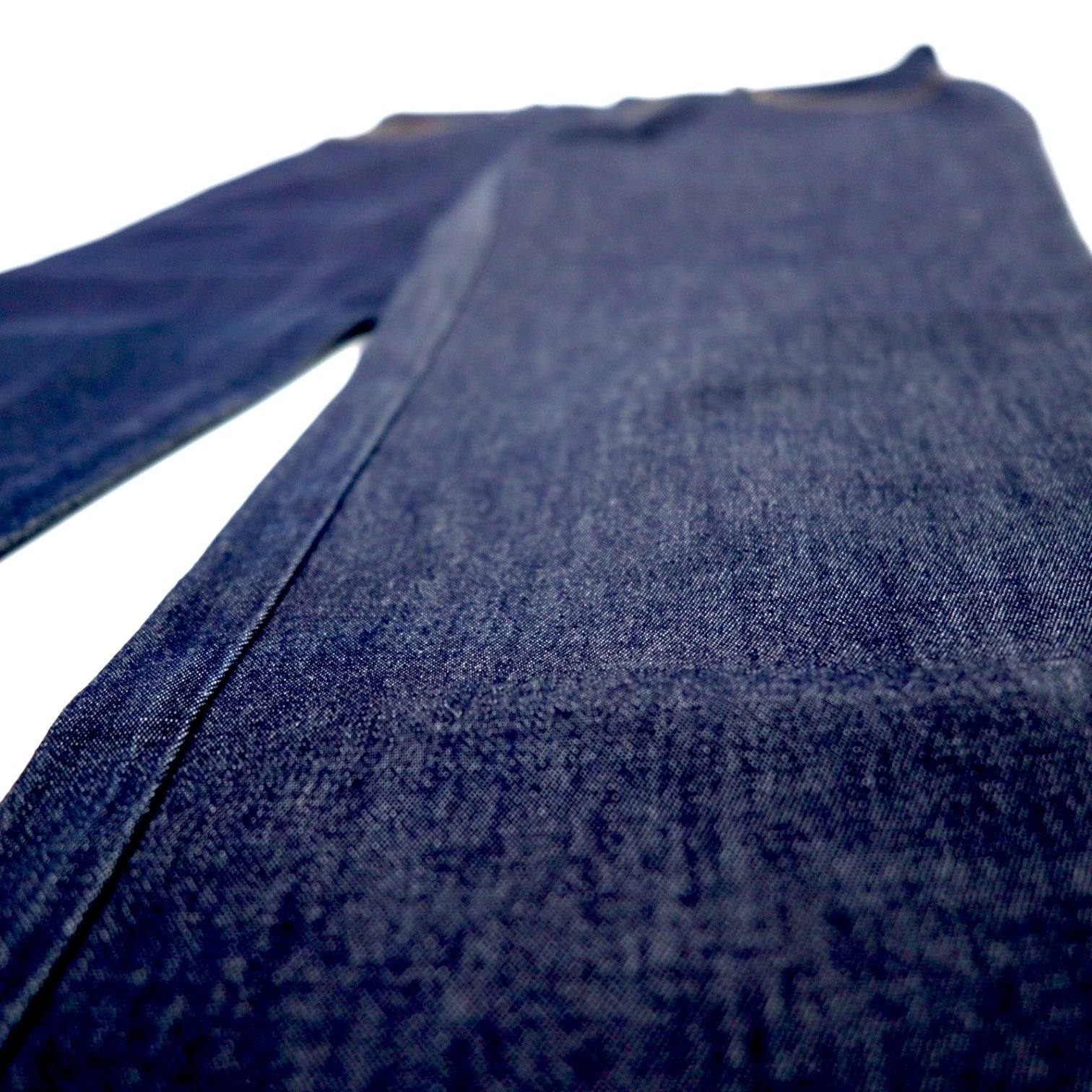 GUCCI Jeans in denim elasticizzato taglia 40 blu scuro con cerniera, made in Italy