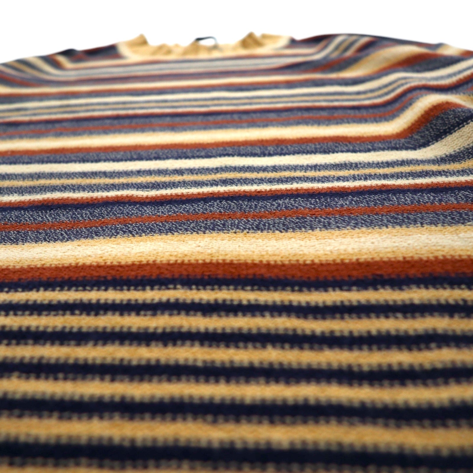 CRISTIAN AUJARD HOMME Maglione a collo alto in maglia XL multicolore a righe