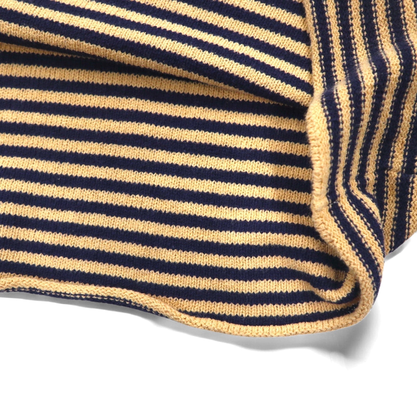 CRISTIAN AUJARD HOMME Maglione a collo alto in maglia XL multicolore a righe