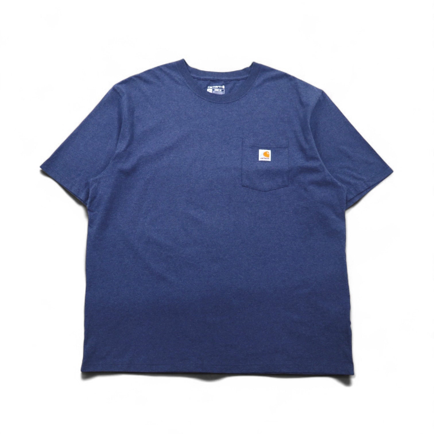 Carhartt T-shirt tasca vestibilità ampia 2XL LOOSE FIT navy cotone