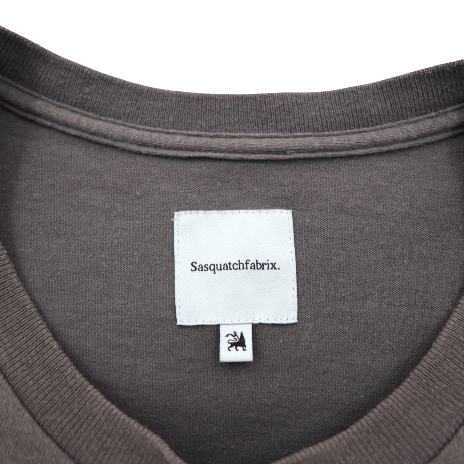 Sasquatch Fabrix 首切り全面テッカイ Tシャツ XL グレー 鈴木賢二 コットン