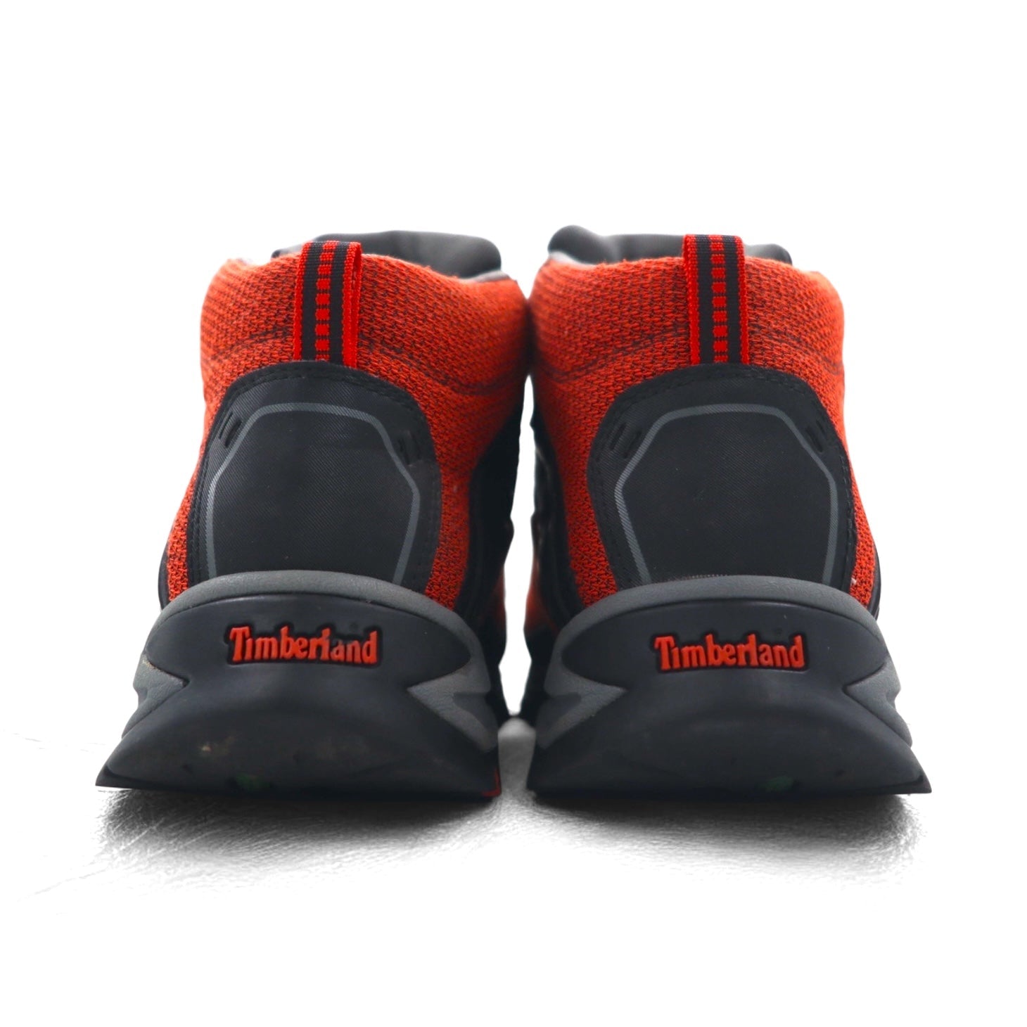 Timberland Scarponcini da trekking 26 cm Nero Rosso Impermeabile 9721 PIPER TRAIL Mid Leather and Fabric Waterproof