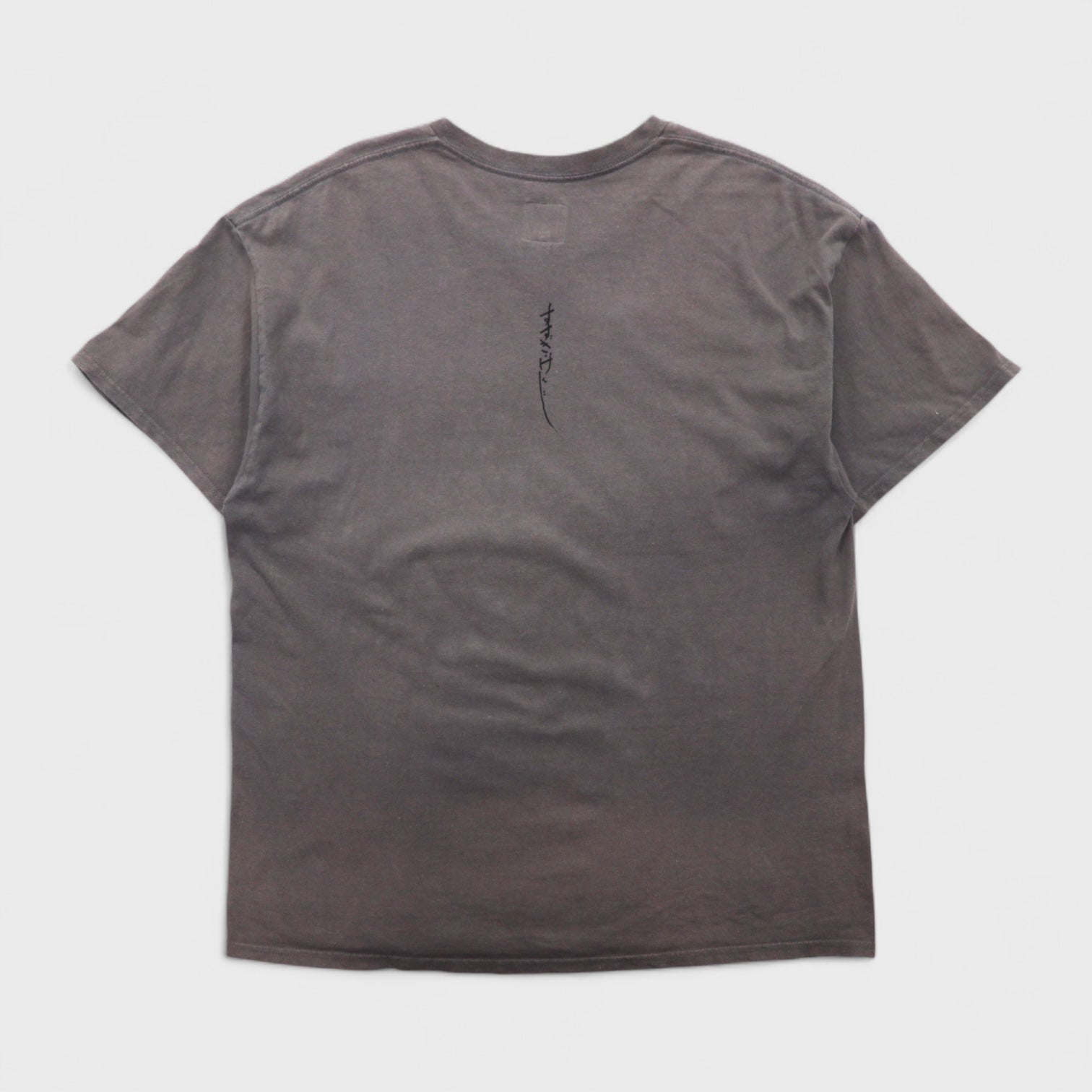 Sasquatch Fabrix 首切り全面テッカイ Tシャツ XL グレー 鈴木賢二 コットン