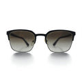 PRADA Occhiali da Sole Wellington Semirimless Nero Canna di Fucile SPR61S 55◻︎21 Made in Italy