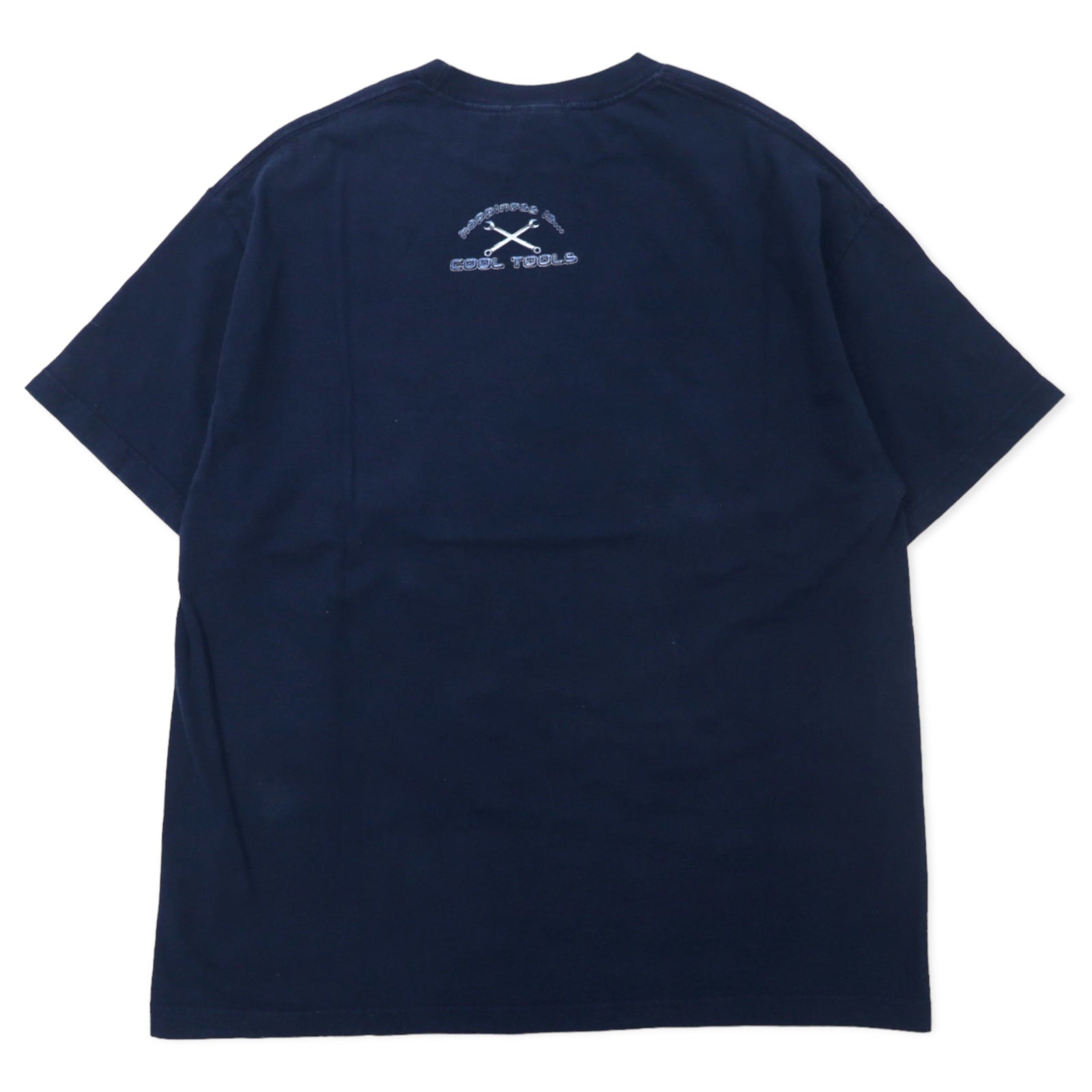 LOONEY TUNES COLLECTION T-shirt con stampa di personaggi XL Blu navy Cotone diavolo della Tasmania COOL TOOLS Fatto in Messico