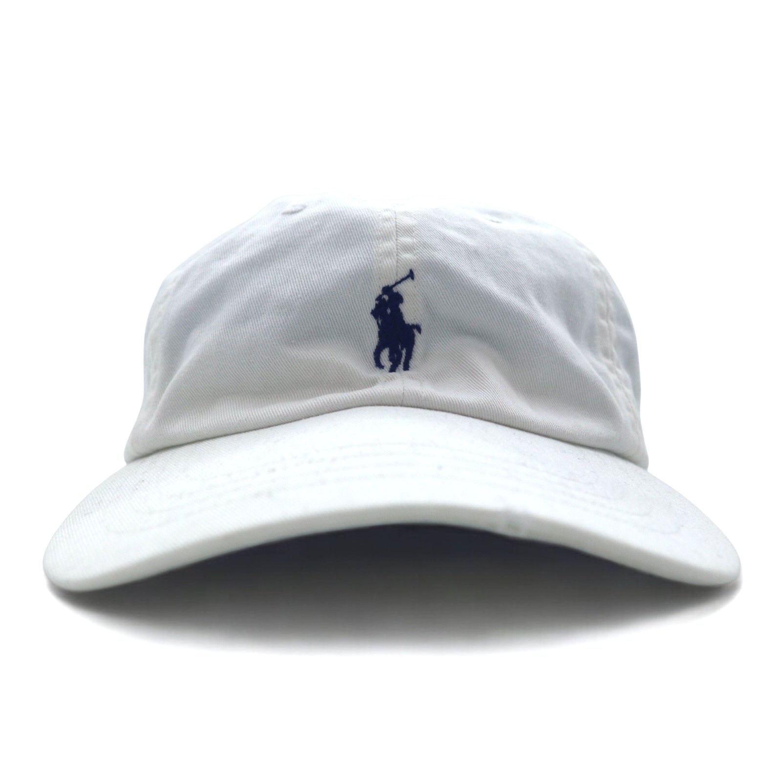 POLO RALPH LAUREN Berretto 6 pannelli con ricamo Small Pony ONE Bianco Cotone