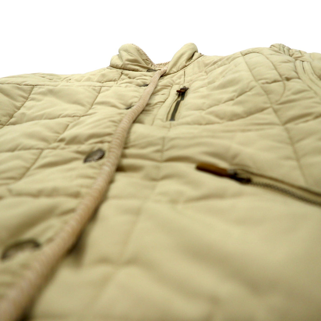 LAUREN RALPH LAUREN Giacca trapuntata anni '90 XL Beige Poliestere