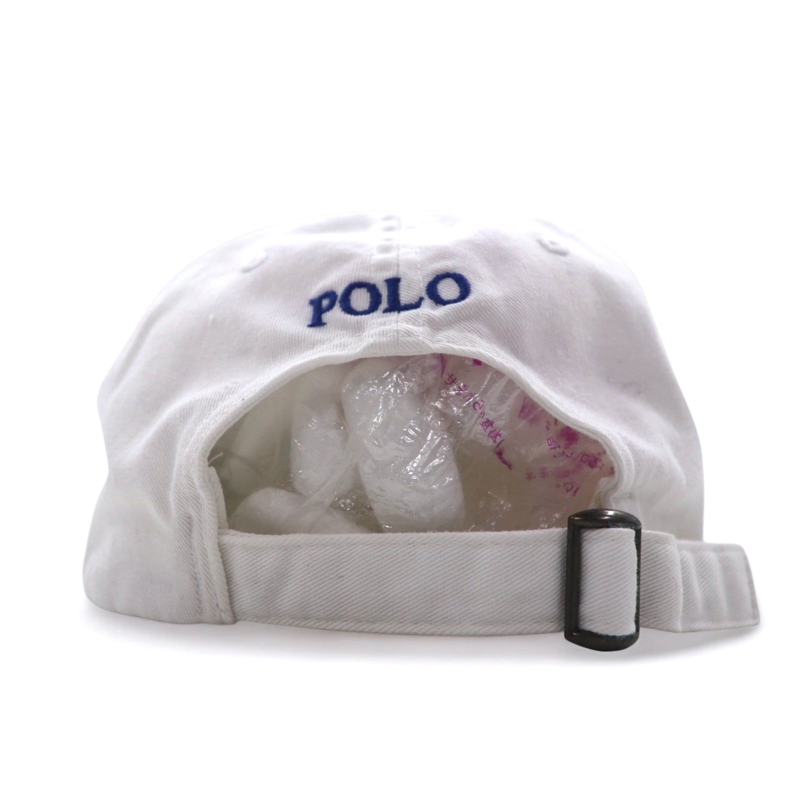 POLO RALPH LAUREN Berretto 6 pannelli con ricamo Small Pony ONE Bianco Cotone