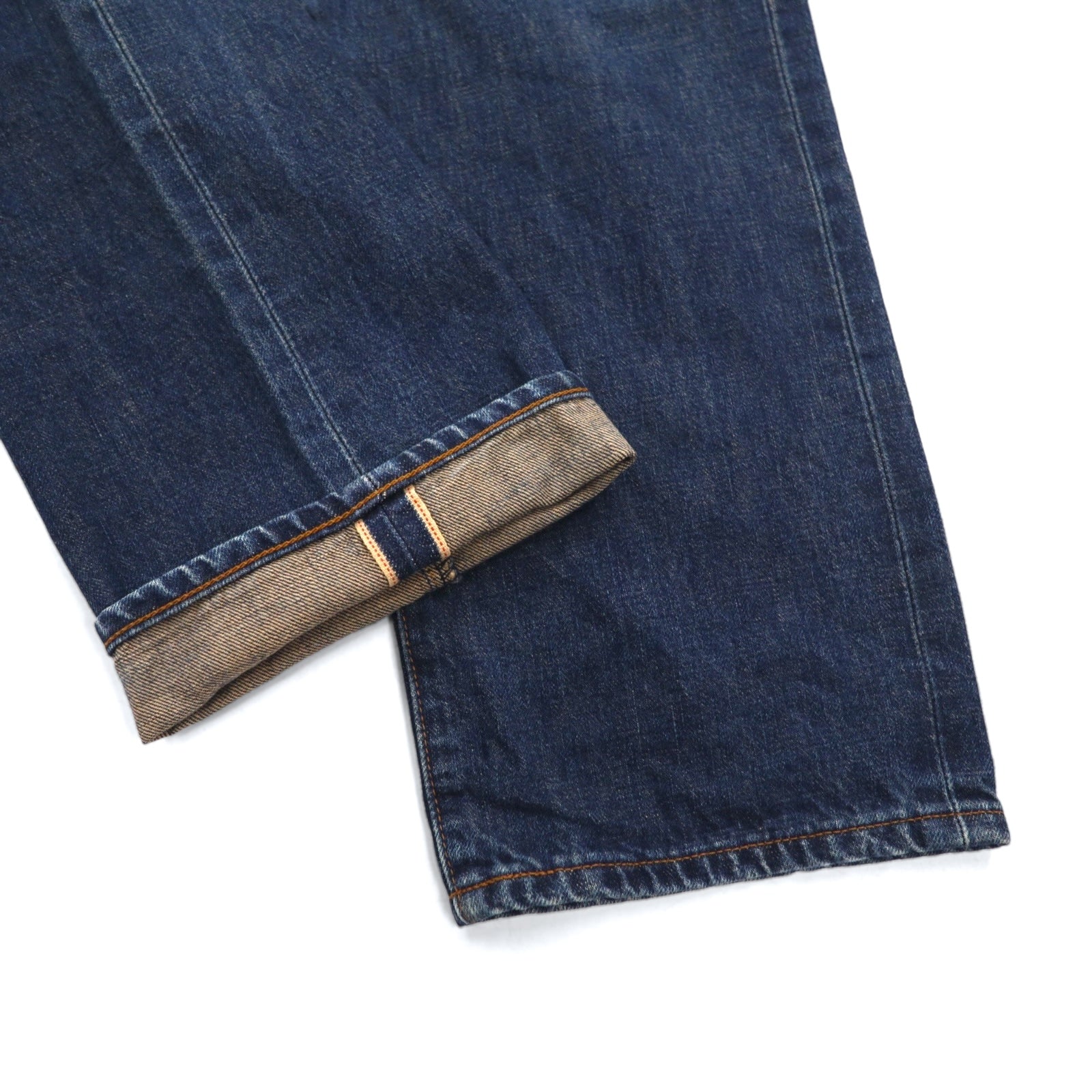 Levi's anni '90, Made in Japan, riedizione 502-XX, Big E, cimosa rossa, denim, taglia M, colore indaco, cerniera TALON, "v" uniforme, USED LOOK