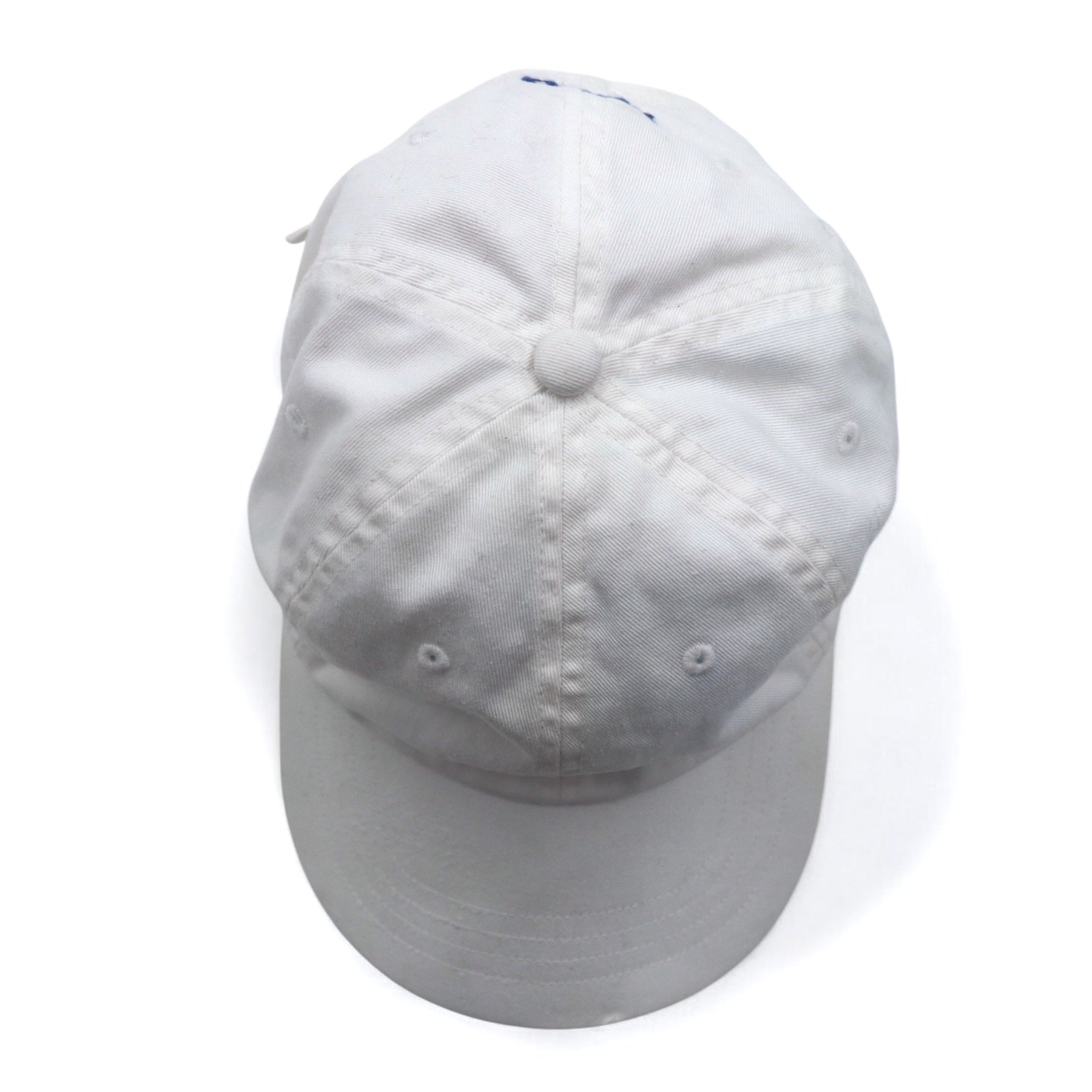 POLO RALPH LAUREN Berretto 6 pannelli con ricamo Small Pony ONE Bianco Cotone