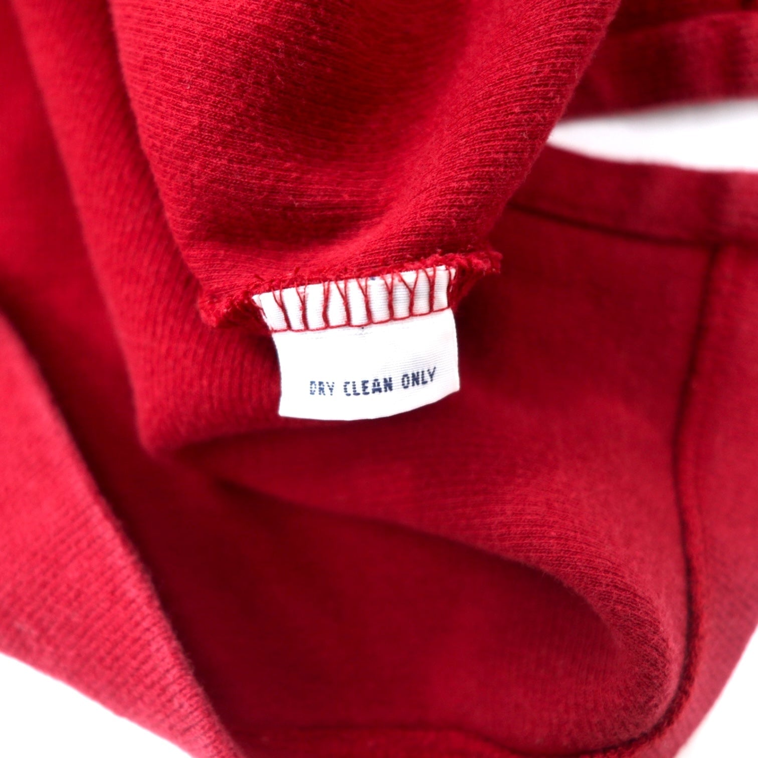 Polo by Ralph Lauren Felpa con mezza zip L rossa cotone ricamo pony piccolo