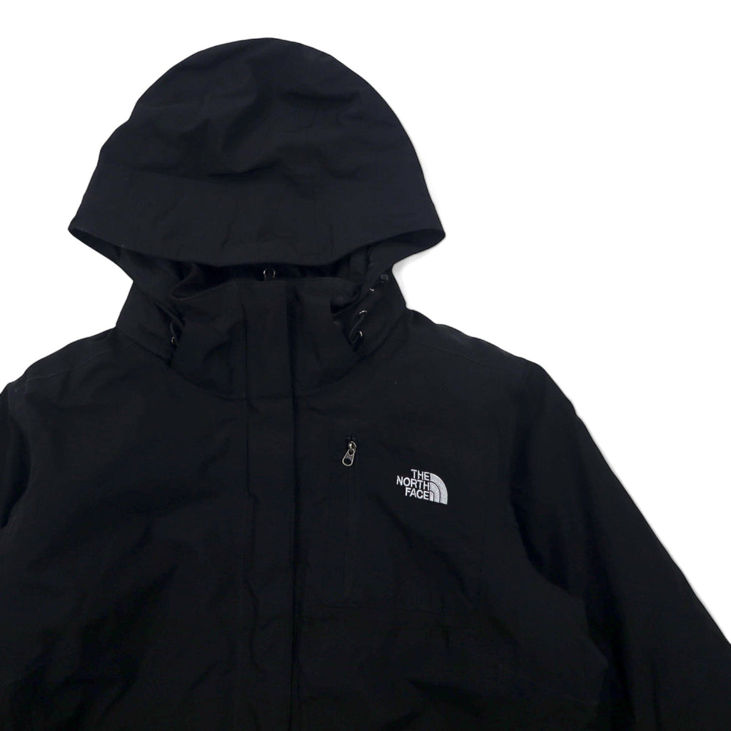 THE NORTH FACE Giacca a vento 3-in-1 L Nera Poliestere HYVENT Impermeabile Traspirante Zip-in-zip Fodera isolante rimovibile Cappuccio rimovibile Vestibilità USA