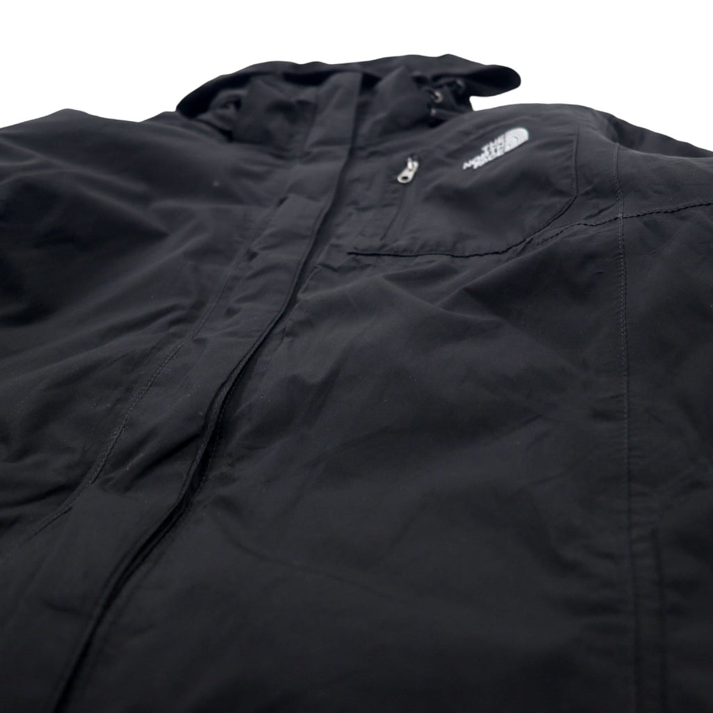 THE NORTH FACE Giacca a vento 3-in-1 L Nera Poliestere HYVENT Impermeabile Traspirante Zip-in-zip Fodera isolante rimovibile Cappuccio rimovibile Vestibilità USA