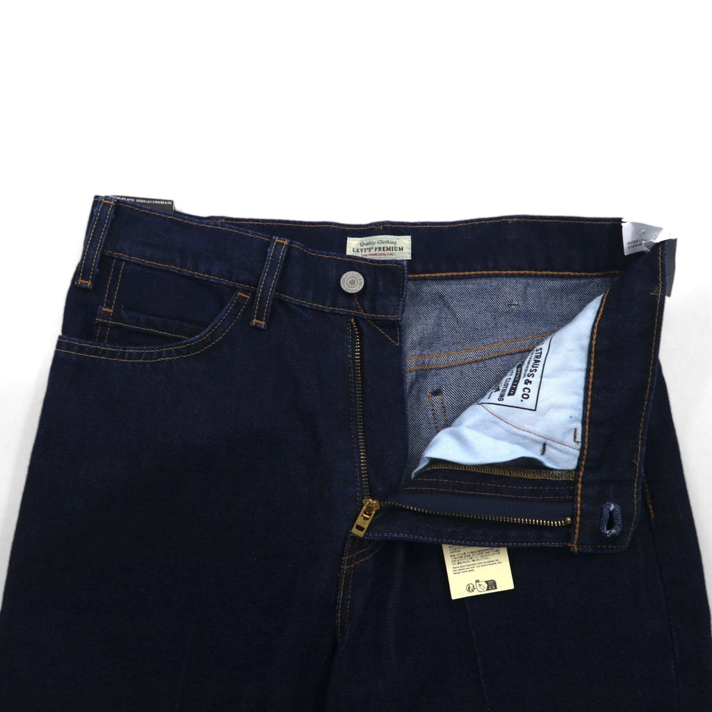 Levi's PREMIUM STA-PREST Pantaloni Jeans Svasati M Blu Scuro A35520008 Made in Turchia Nuovo con etichette