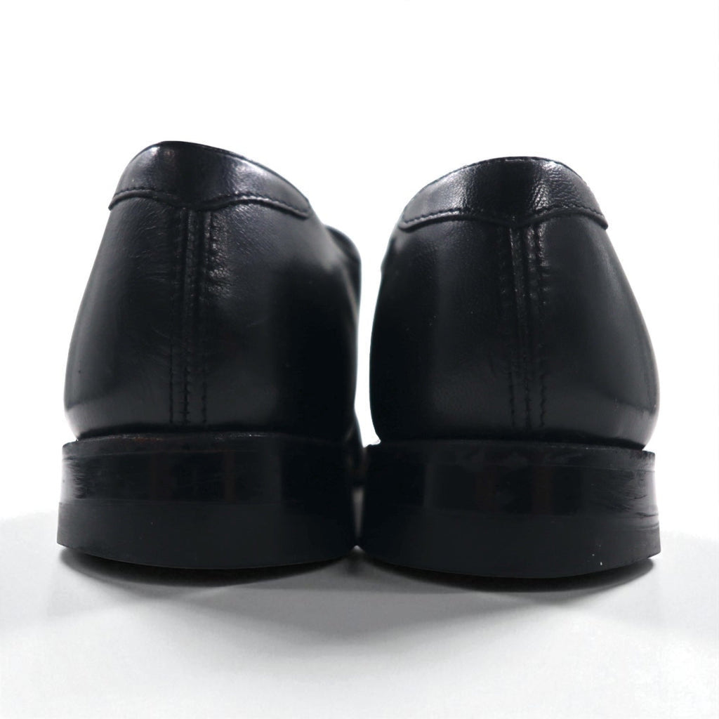 STACY ADAMS Anni '80 Made in USA MADISON Scarpe eleganti traforate con punta a cappuccio 27,5 cm Pelle nera Capretto 453044