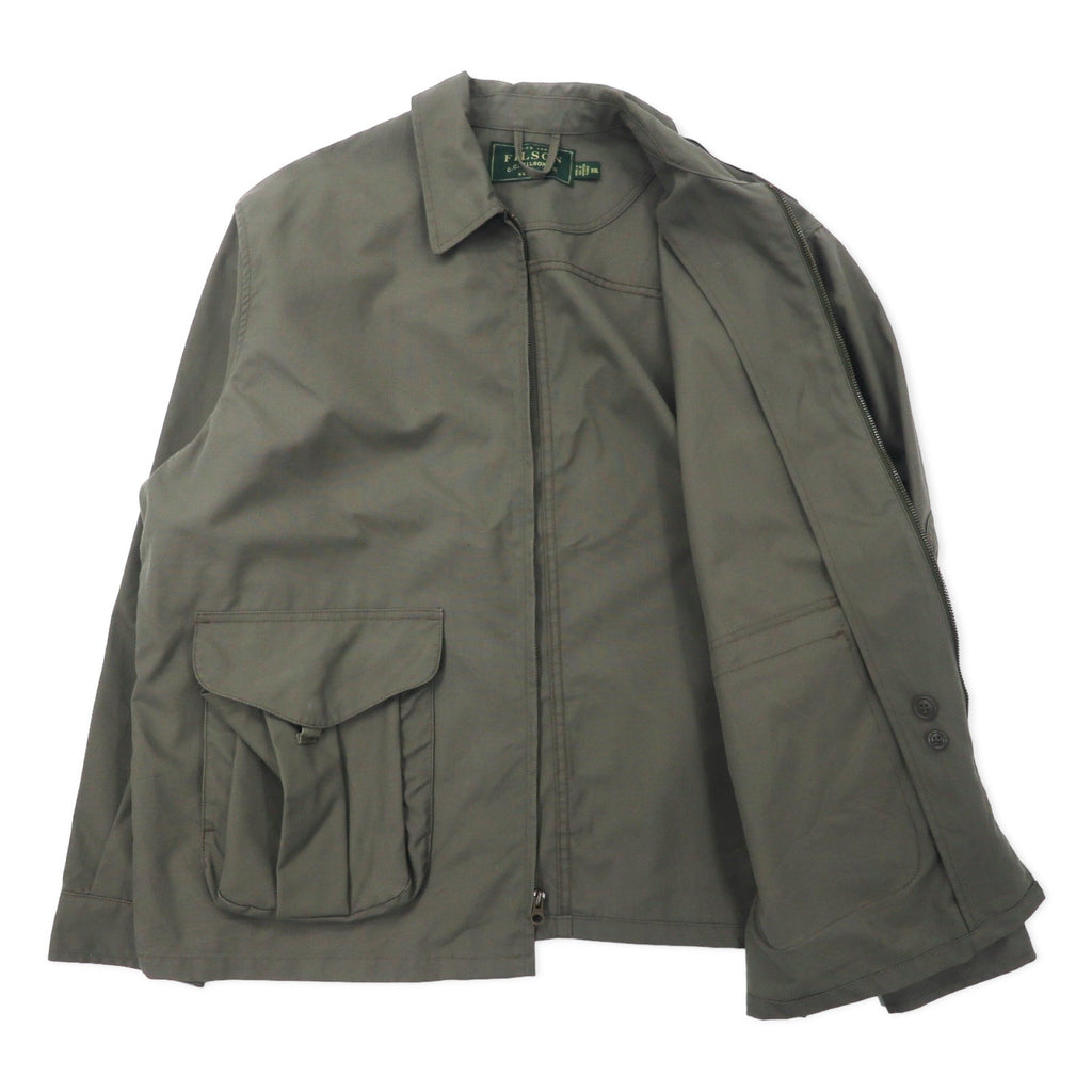 FILSON USA製 ハンティングジャケット スウィングトップ XXL カーキ コットン エルボーパッチ