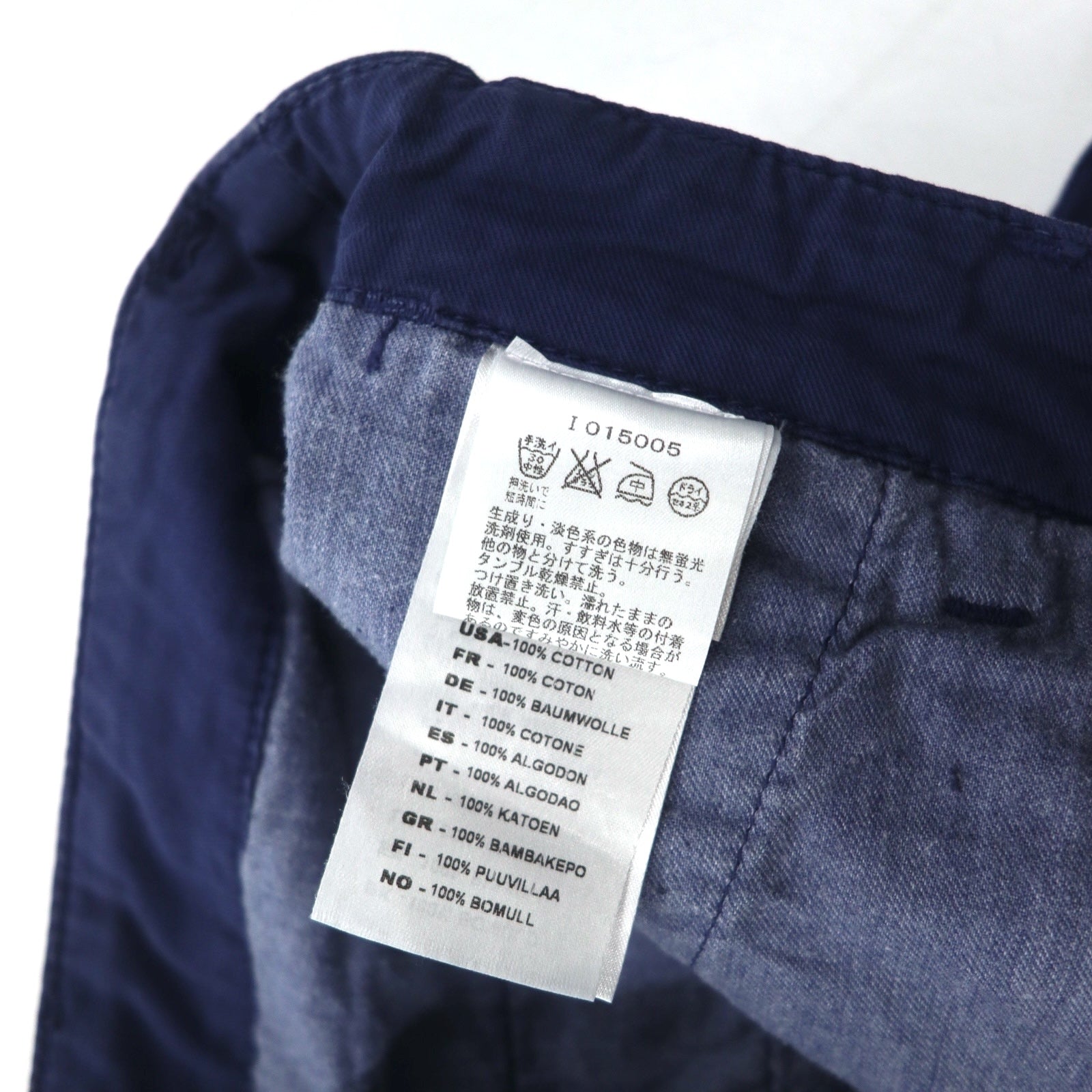 carhartt WIP Pantaloni chino M blu navy cotone CLUB PANT IO15005 Made in Tunisia