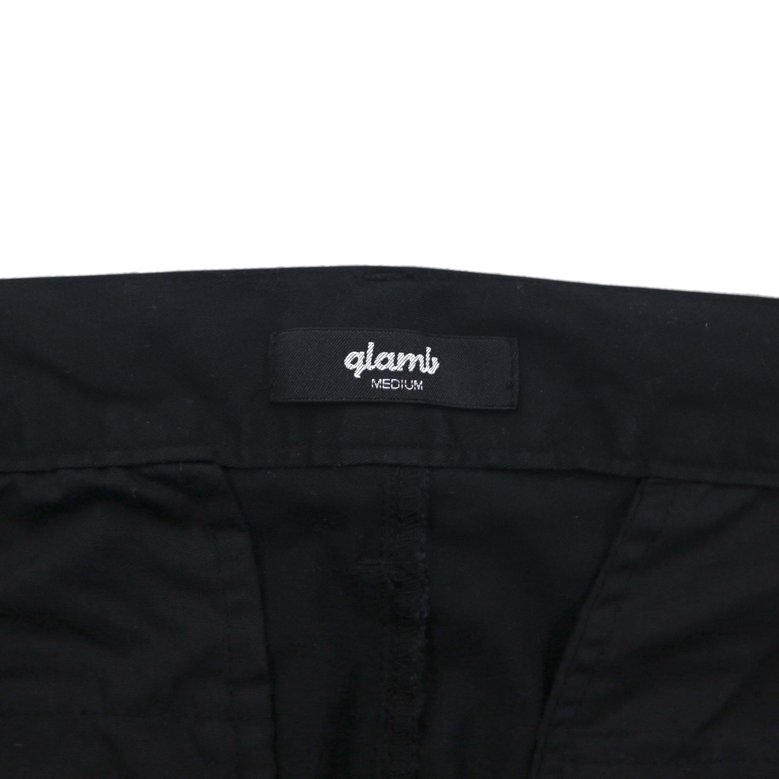 glamb エクスペリメンタルカーゴパンツ Experimental Cargo Pants ミリタリー M ブラック ユーティリティ ポケット