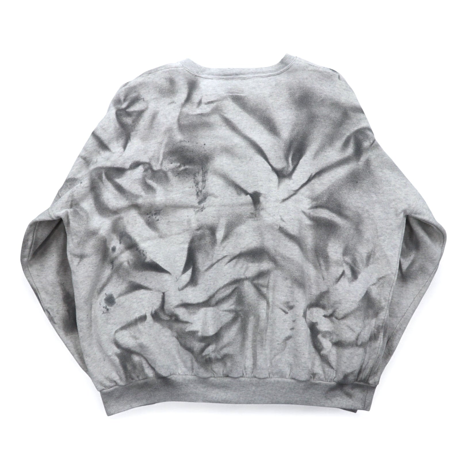 Felpa HARLEY DAVIDSON USA tie-dye L grigio stampa cotone felpato