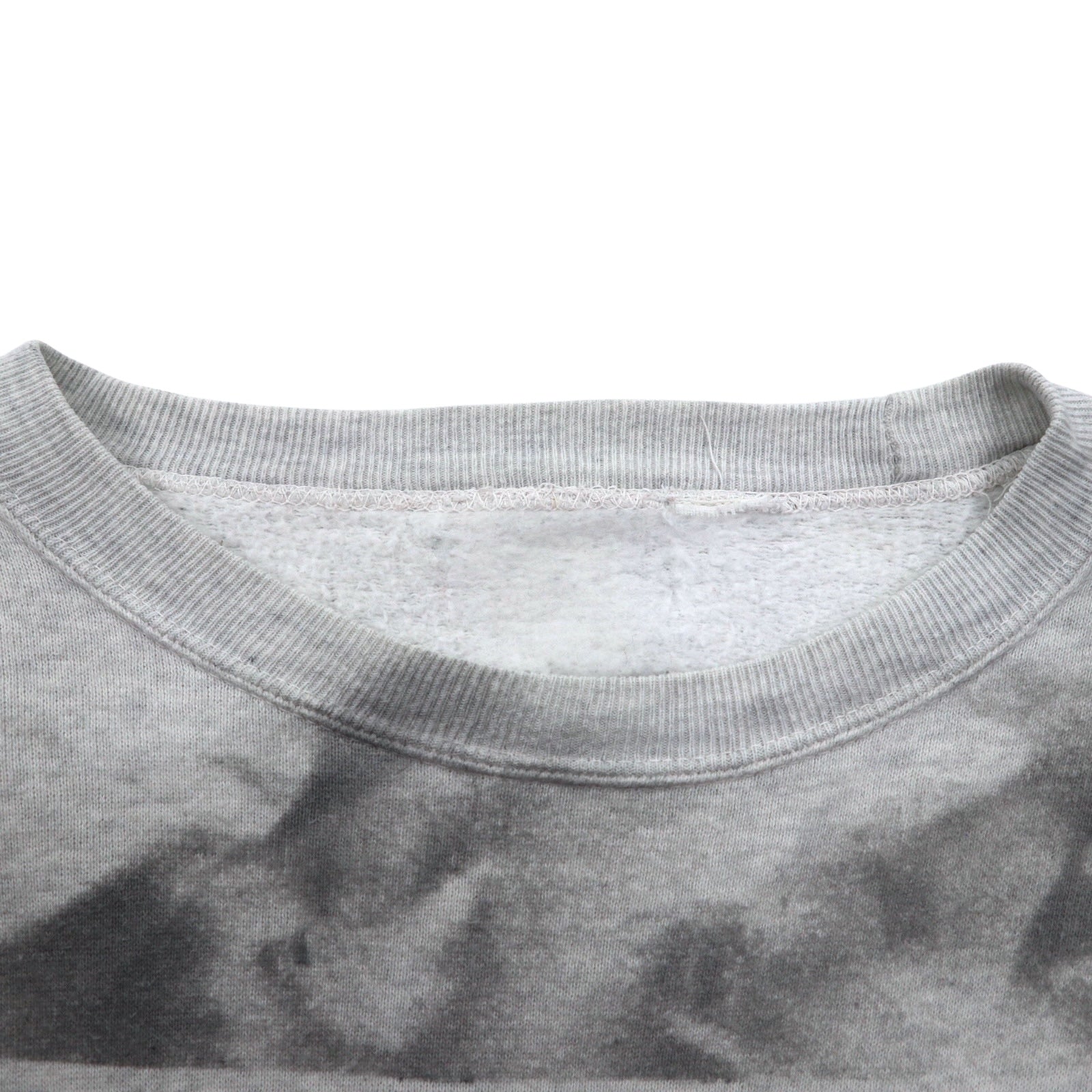 Felpa HARLEY DAVIDSON USA tie-dye L grigio stampa cotone felpato
