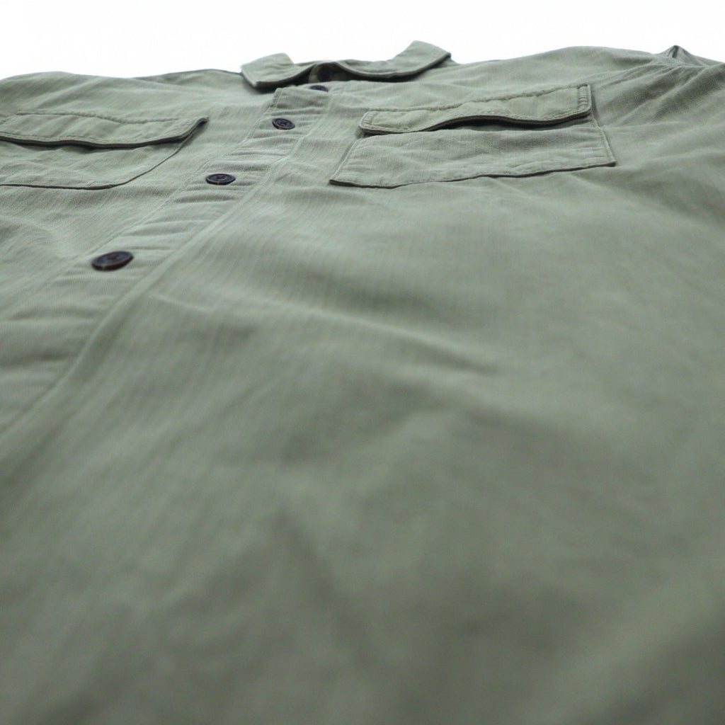 TOMMY JEANS Camicia da lavoro oversize XL Cachi Cotone OVERSIZED FIT DM0DM4203