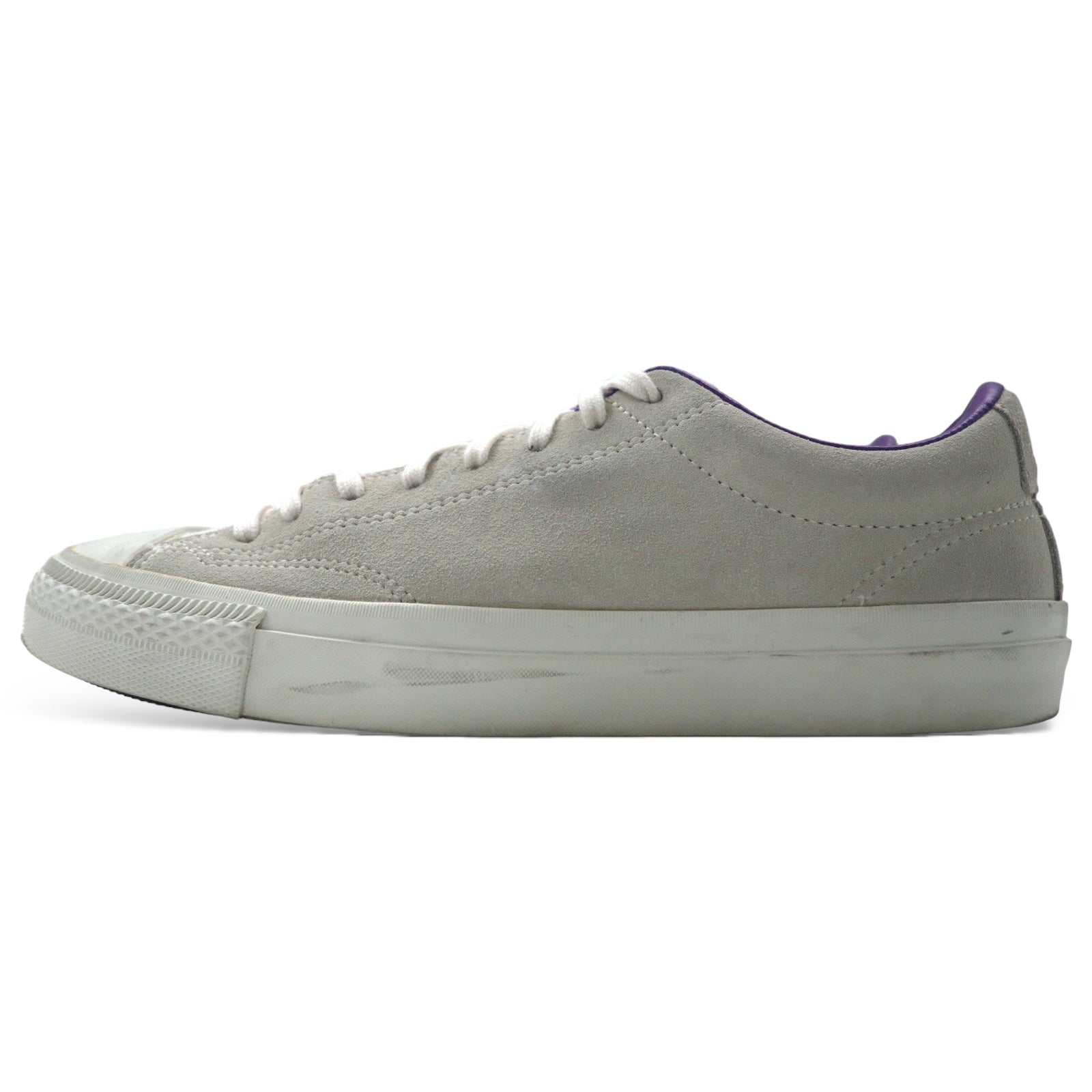 CONVERSE × UENO SHINPEI Sneakers in pelle scamosciata 27cm Bianco Shinpei Ueno BREAKSTAR SK OX 1CL842