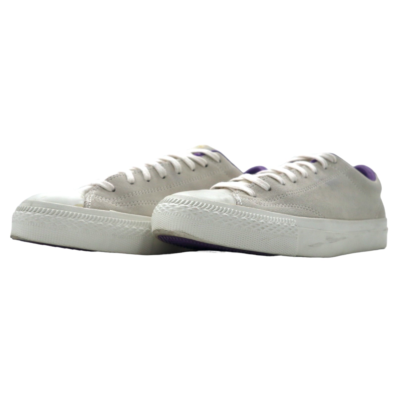 CONVERSE × UENO SHINPEI Sneakers in pelle scamosciata 27cm Bianco Shinpei Ueno BREAKSTAR SK OX 1CL842