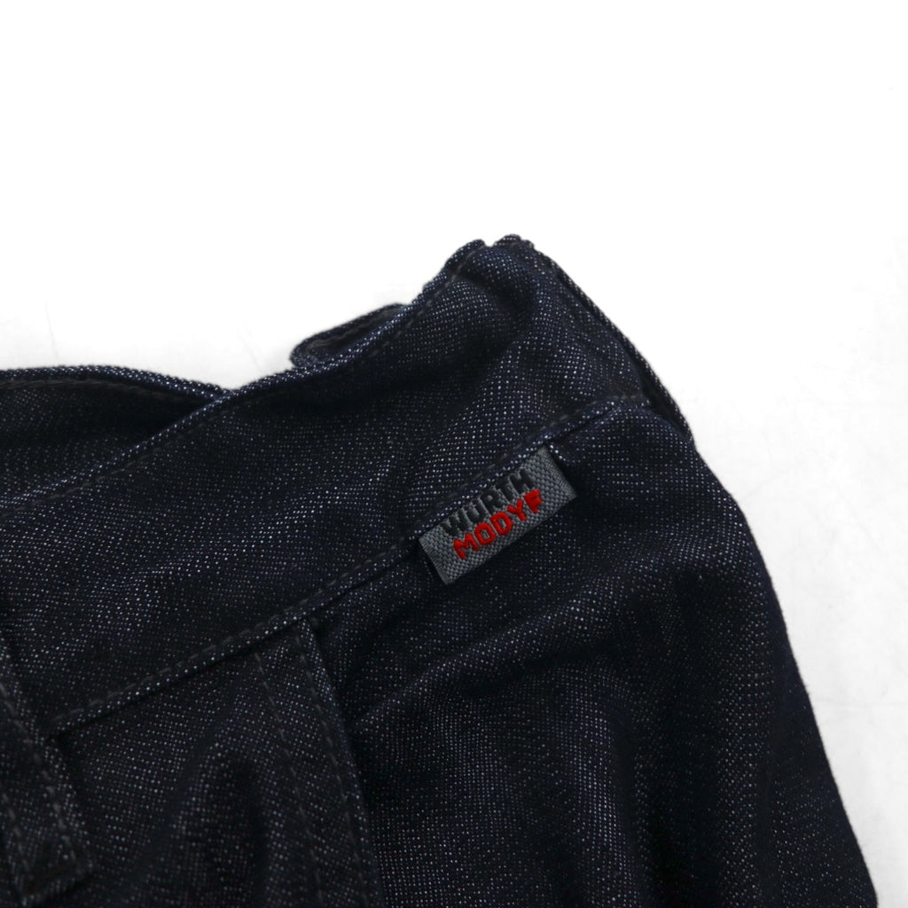 00年代 WURTH MODYF バギー デニム カーゴパンツ L ダークインディゴ 未使用品