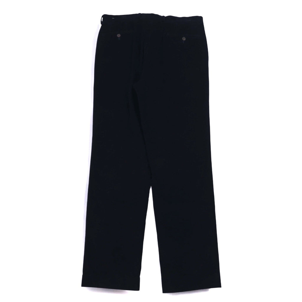 LAUREN RALPH LAUREN Pantaloni in velluto a coste, taglia M, blu navy, in cotone