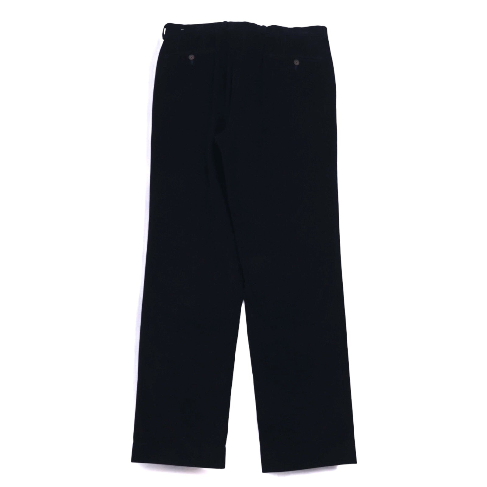 LAUREN RALPH LAUREN Pantaloni in velluto a coste, taglia M, blu navy, in cotone