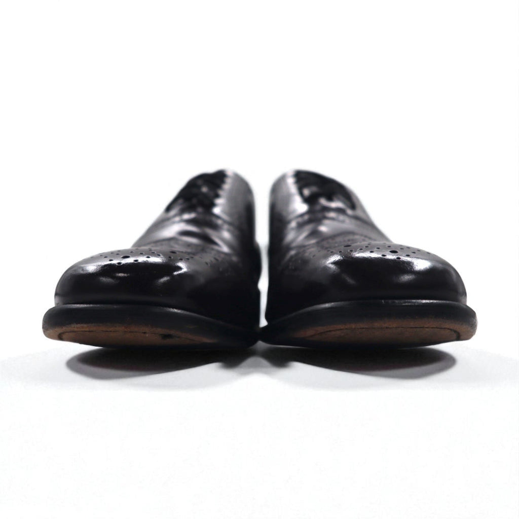 NUNN BUSH Anni '90 Wingtip Full Brogue Scarpe eleganti 26cm Marrone Pelle Medaglione 83299 05