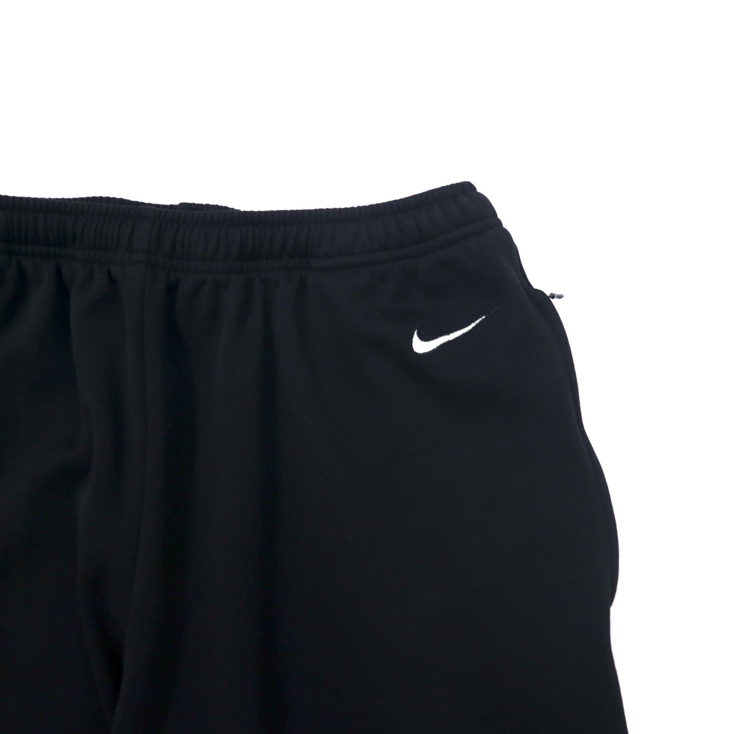 NIKE anni '90 Pantaloni della tuta in acetato taglia L neri in poliestere con etichetta argento