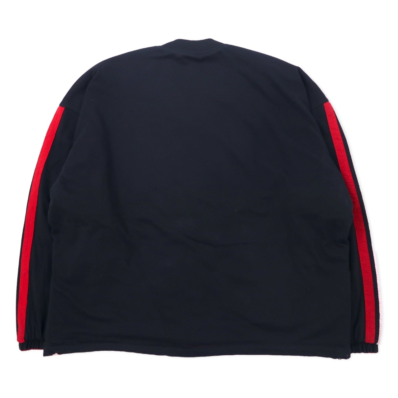 STARTER Anni '90 Giacca a vento reversibile in nylon, taglia XL, nera e rossa, college NEBRASKA HUSKERS