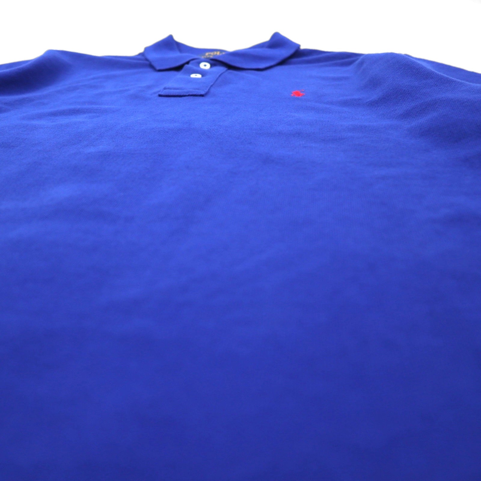 POLO RALPH LAUREN Polo classica M blu cotone piqué ricamo piccolo pony
