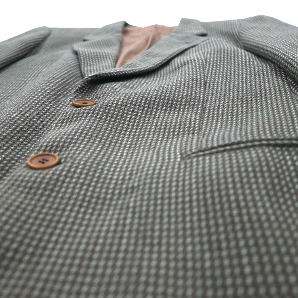GIORGIO ARMANI LE COLLEZIONI Blazer a 2 bottoni sartoriale Made in Italy S Cachi Lana