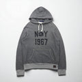 Polo Ralph Lauren プルオーバー パーカー M グレー NY 1967 プリント