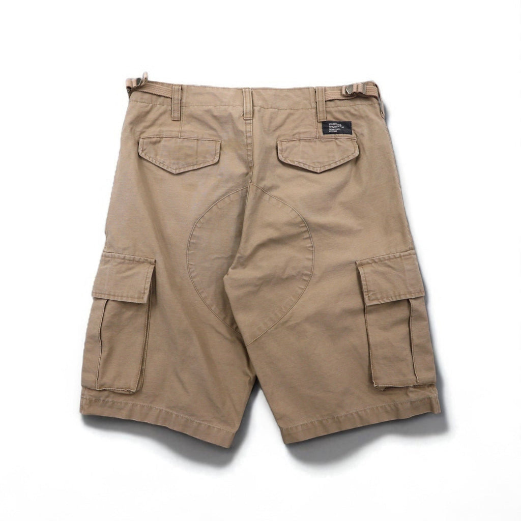 STUSSY pantaloncini cargo corti M beige cotone