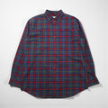 L.L.Bean ボタンダウン シャツ L レッド コットン TRADITIONAL FIT チェック 500539