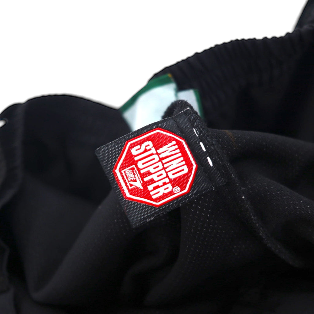 Cabela’s ミリタリー フリース カーゴパンツ XL ブラック GORE WINDSTOPPER ナイロン切替 ウェビングベルト 裾 スリット カナダ製