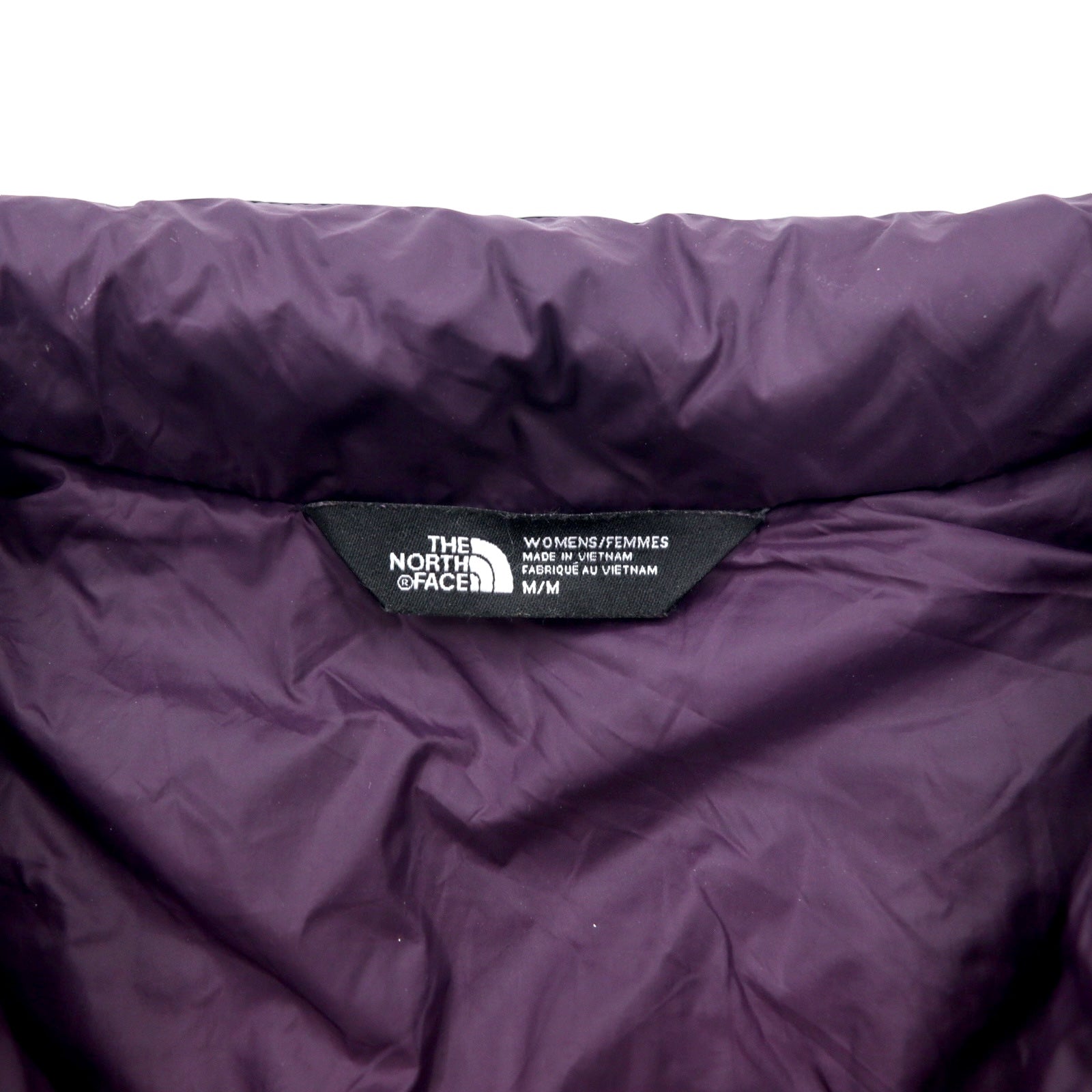THE NORTH FACE Giacca trapuntata Thermoball imbottita M Viola Nylon Ricamo logo US NF0A3KU3