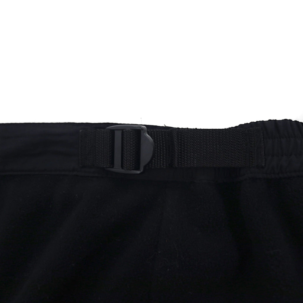 Cabela’s ミリタリー フリース カーゴパンツ XL ブラック GORE WINDSTOPPER ナイロン切替 ウェビングベルト 裾 スリット カナダ製