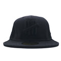 UNDEFEATED × NEWERA Cappellino da baseball 59.6cm Nero Mesh Poliestere Logo ricamato