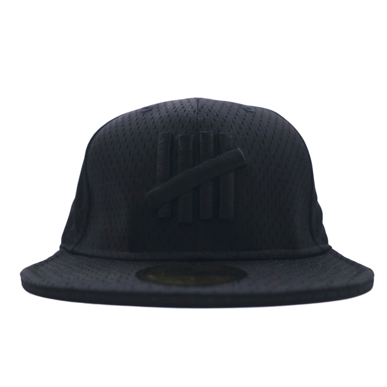 UNDEFEATED × NEWERA Cappellino da baseball 59.6cm Nero Mesh Poliestere Logo ricamato
